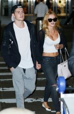 BELLA THORNE at JFK Airport in New York 07/29/2015