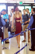 BELLA THORNE at Los Angeles International Airport 07/12/2015