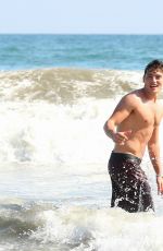 BELLA THORNE in Swimsuit at a Beach in Malibu, 07/04/2015