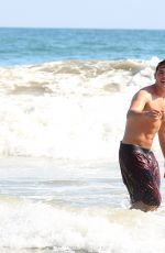 BELLA THORNE in Swimsuit at a Beach in Malibu, 07/04/2015