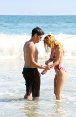 BELLA THORNE in Swimsuit at a Beach in Malibu, 07/04/2015