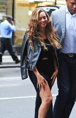 BEYONCE Out and About in New York 06/30/2015