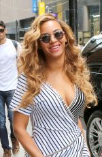 BEYONCE Out and About in New York 07/02/2015