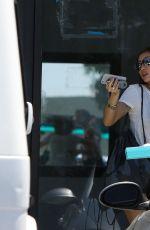 BRENDA SONG in Shorts Out and About in Studio City 07/03/2015