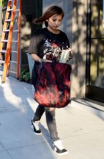 BRENDA SONG Out and About in West Hollywood 07/29/2015