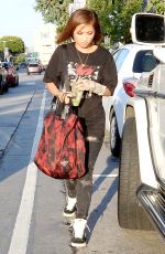 BRENDA SONG Out and About in West Hollywood 07/29/2015