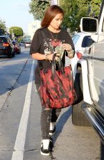 BRENDA SONG Out and About in West Hollywood 07/29/2015