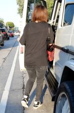 BRENDA SONG Out and About in West Hollywood 07/29/2015