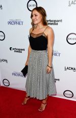 BRIANA EVIGAN at The Prophet Screening in Los Angeles