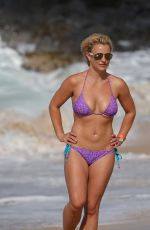 BRITNEY SPEARS in Bikini at a Beach in Hawaii 07/23/2015