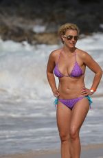 BRITNEY SPEARS in Bikini at a Beach in Hawaii 07/23/2015