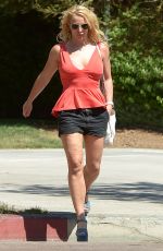BRITNEY SPEARS Out and About in Calabasas 07/03/2015