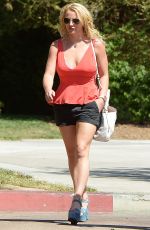 BRITNEY SPEARS Out and About in Calabasas 07/03/2015
