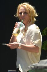 BRITNEY SPEARS Out and About in Los Angeles 07/02/2015