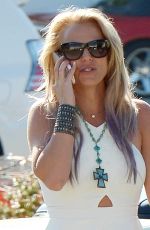 BRITNEY SPEARS Out and About in Westlake Village 07/29/2015
