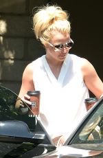 BRITNEY SPEARS Out for Coffee in Westlake Village 07/07/2015