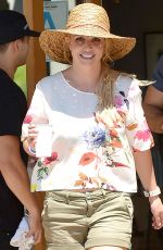 BRITNEY SPEARS Out in Calabasas 07/03/2015