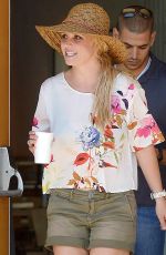 BRITNEY SPEARS Out in Calabasas 07/03/2015