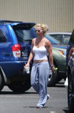 BRITNEY SPEARS Out Shopping in Hawaii 07/25/2015