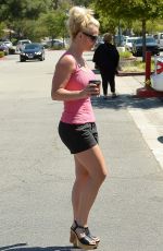BRITNEY SPEARS Out Shopping in Thousand Oaks 07/14/2015