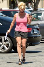 BRITNEY SPEARS Out Shopping in Thousand Oaks 07/14/2015
