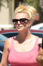 BRITNEY SPEARS Out Shopping in Thousand Oaks 07/14/2015