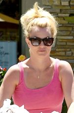 BRITNEY SPEARS Out Shopping in Thousand Oaks 07/14/2015