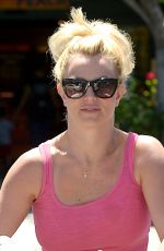 BRITNEY SPEARS Out Shopping in Thousand Oaks 07/14/2015