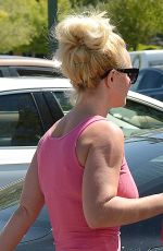 BRITNEY SPEARS Out Shopping in Thousand Oaks 07/14/2015