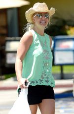 BRITNEY SPEARS Shopping at Target in Westlake Village 07/18/2015