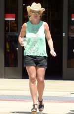 BRITNEY SPEARS Shopping at Target in Westlake Village 07/18/2015