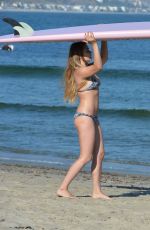BROOKE BURKE in Bikini at a Beach in Malibu 07/28/2015