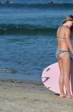 BROOKE BURKE in Bikini at a Beach in Malibu 07/28/2015