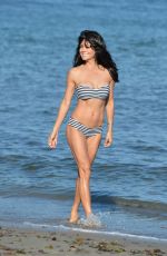 BROOKE BURKE in Bikini at a Beach in Malibu 07/28/2015