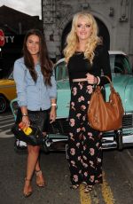 BROOKE VINCENT at The Infamous Diner Opening in Manchester 07/23/2015