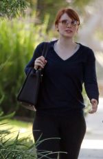 BRYCE DALLAS HOWARD Out and About in Los Angeles 06/29/2015