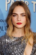 CAEA DELEVINGNE at Paper Towns Premiere in New York
