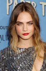 CAEA DELEVINGNE at Paper Towns Premiere in New York