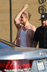 CAMERON DIAZ Leaves Nobu Restaurant in Los Angeles 07/04/2015