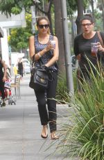 CAMILLA BELLE Out and About in Beverly Hills 07/20/2015