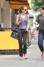CAMILLA BELLE Out and About in Beverly Hills 07/20/2015