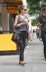 CAMILLA BELLE Out and About in Beverly Hills 07/20/2015