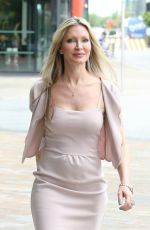 CAPRICE BOURRET Arrives at BBC Studios in London 07/02/2015