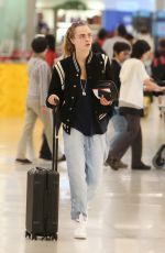 CARA DELEVINGNE at Airport in Toronto 06/30/2015