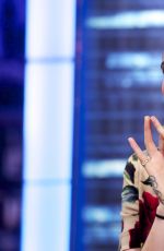 CARA DELEVINGNE at El Hormiguero TV Show in Madrid 07/08/2015