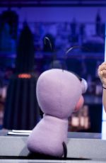 CARA DELEVINGNE at El Hormiguero TV Show in Madrid 07/08/2015