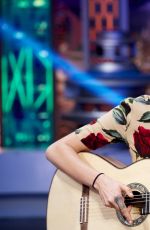 CARA DELEVINGNE at El Hormiguero TV Show in Madrid 07/08/2015