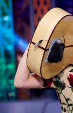 CARA DELEVINGNE at El Hormiguero TV Show in Madrid 07/08/2015