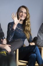 CARA DELEVINGNE at Paper Towns Event at Apple Store in New York 07/21/2015