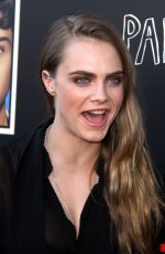 CARA DELEVINGNE at Paper Towns Live Concert at Youtube Space in Los Angeles